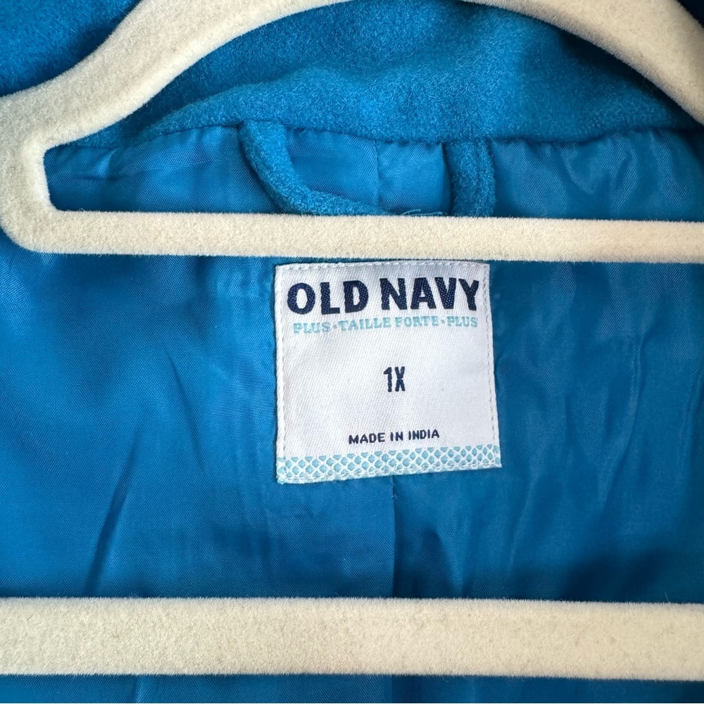 Old Navy Turquoise Coat - Picture 4 of 6